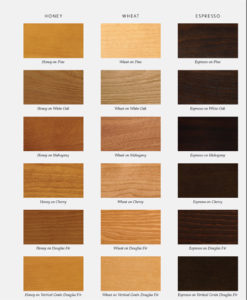 Interior Wood Colors