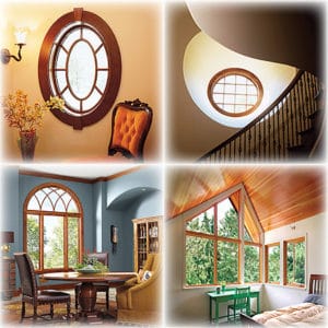 Unusually shaped windows for Wixom homes